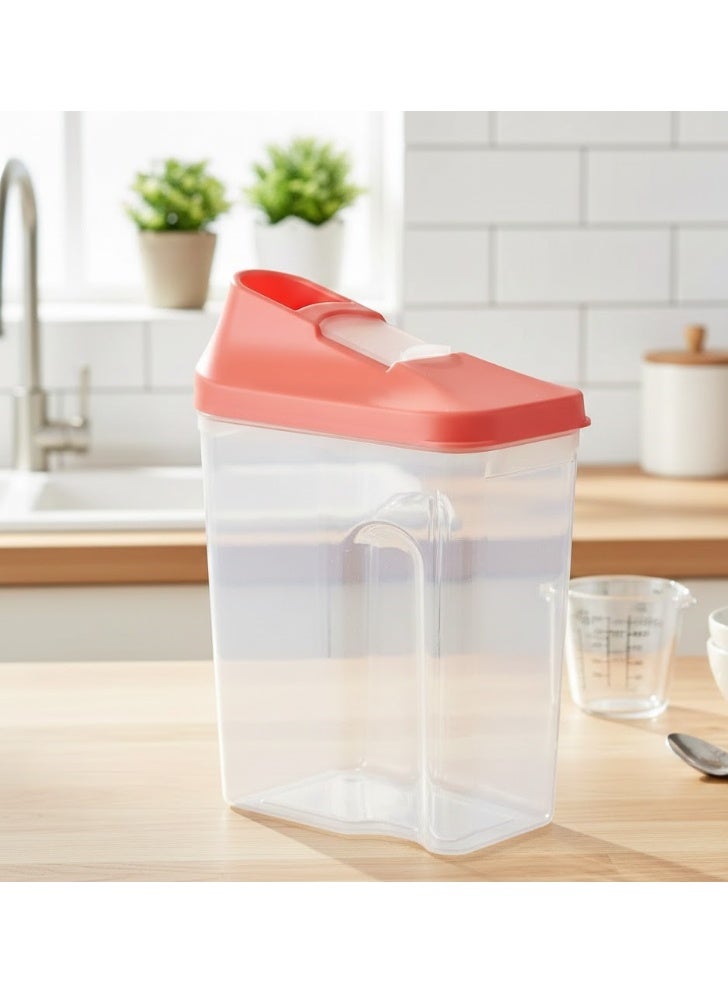 favilla 4-piece plastic spice container set with airtight lids – 250ml capacity – 8 x 5.5 x 12.5cm - Image 3